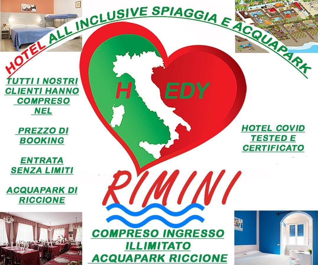 Hotel Edy Rimini Exteriér fotografie